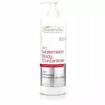Bielenda Professional 2in1 Watermelon Body Concentrate арбузный концентрат для тела с биокофеином из гуараны 450мл