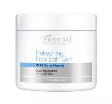 Bielenda Professional Foot Program освежающая соль для ванночек для ног 500г
