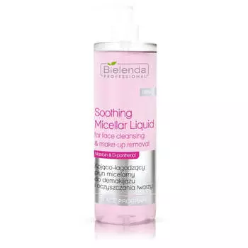 Bielenda Professional Soothing Micellar Liquid успокаивающая и успокаивающая мицеллярная жидкость для снятия макияжа и очищения лица 500мл