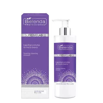 Bielenda Professional Успокаивающая эмульсия для умывания SupremeLab Microbiome Pro Care 175г