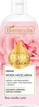 Bielenda, Royal Rose Elixir, мицеллярная вода розовая, 400 мл