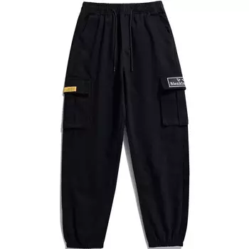 BIENKIMIIYE Повседневные брюки унисекс, Хаки