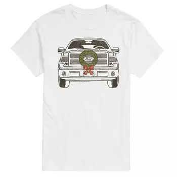 Big & Tall Ford F150 с футболкой с изображением венка Licensed Character, белый