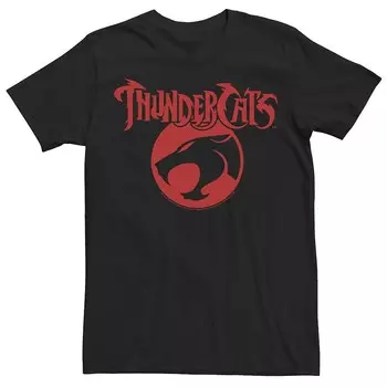 Big & Tall ThunderФутболка с логотипом Cats Licensed Character, черный