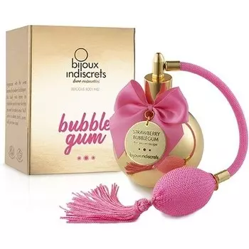 Bijoux Indiscrets Bijoux Indiscrets Bubblegum Body Mist Intense Classic Strawberry Scent Alcohol-Free 100ml