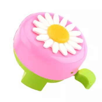 BIKEBROS детский велосипедный звонок, горный велосипед, мультяшный велосипедный звонок, рожок для коляски, аксессуары, розовая хризантема