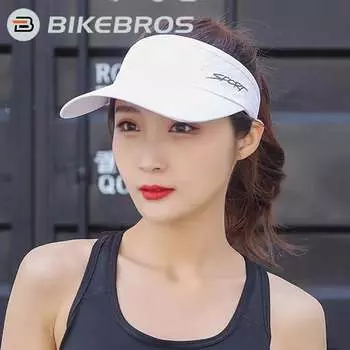 BIKEBROS шляпа от солнца солнцезащитная шляпа весна и лето езда на велосипеде на открытом воздухе универсальный пустой цилиндр женская мода беговая фуражка быстросохнущая дышащая шляпа от солнца защита от солнца мужская шляпа от солнца белая