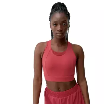 Bikila Born Living Yoga Женский спортивный топ, вишнево-красный