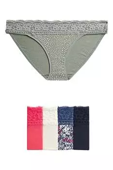 Бикини, 5 пар Marks & Spencer, мультиколор