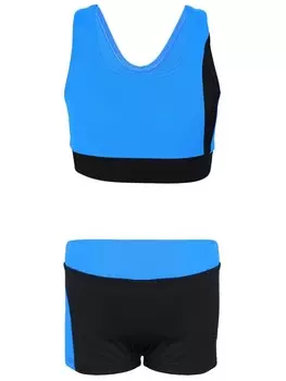 Бикини Aquarti, цвет schwarz/blau