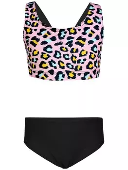 Бикини Aquarti, цвет schwarz/rosa