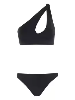 Бикини асимметричного кроя Federica Tosi, черный
