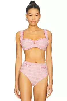 Бикини-балконет Klara Simkhai, berry multi