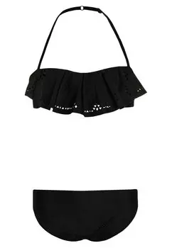 Бикини BANDEAU SPLIT BUF SET Buffalo, цвет black