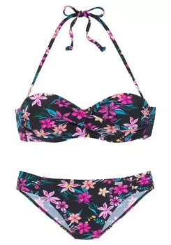 Бикини-бандо BUFFALO Bandeau Bikini, черный