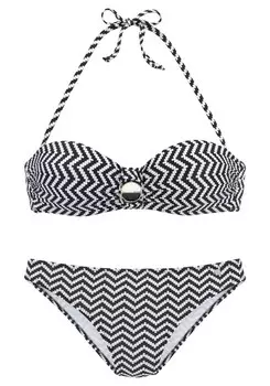 Бикини-бандо JETTE Bandeau Bikini, черный