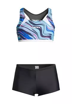 Бикини-бюстье, быстросохнущее, для женщин ALEX, цвет Aop Black