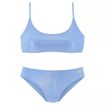 Бикини-бюстье для женщин LASCANA, цвет blau