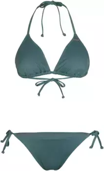 Бикини-бюстье O'Neill "ESSENTIALS CAPRI - BONDEY BIKINI SET", с завязками на плавках бикини, цвет North Atlantic