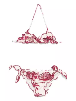 Бикини Cris MC2 Saint Barth Kids, нейтральный