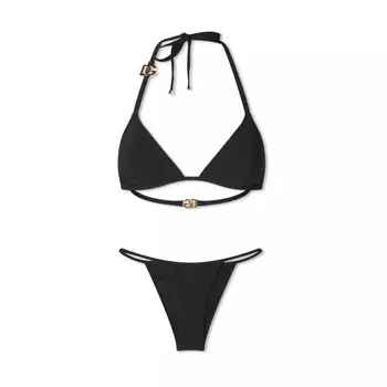 Бикини Dolce & Gabbana Logo Triangle, черный