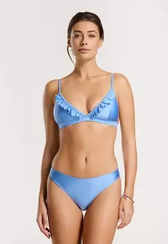 Бикини FIXED TRIANGLE SET RUFFLE Shiwi, светло-голубой