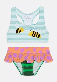 Бикини GIRL BLUE IRREGULAR STRIPES Stella McCartney Kids, цвет blue