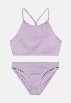 Бикини HIGH NECK Abercrombie & Fitch, цвет lilac