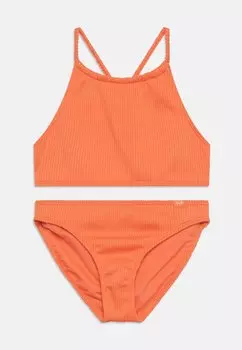 Бикини HIGH NECK Abercrombie & Fitch, цвет orange