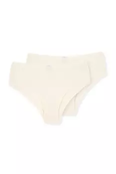 Бикини-Хипстер из модала, 2 пары Dagi, бежевый