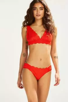 Бикини Hunkemller с фестонами rio Hunkemoller, красный