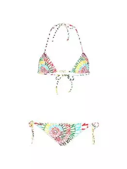 Бикини из лайкры с петлями Valentino Valentino, разноцветный