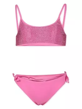 Бикини Jaiden с кристаллами MC2 Saint Barth Kids, розовый