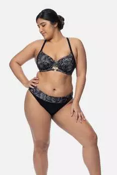 Бикини Kaduna Eco Curve без подкладок Dorina, черный