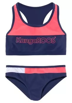 Бикини KangaROOS Bralette Bikini, темно-синий