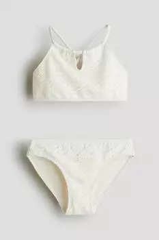 Бикини крючком H&M, белый