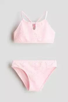 Бикини крючком H&M, розовый
