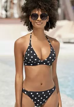 Бикини LASCANA, schwarz wei