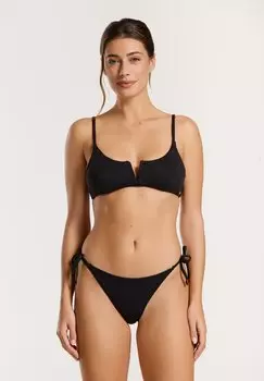 Бикини LEAH SCOOP STRUCTURE SET Shiwi, черный