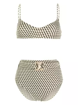 Бикини Lexi с завышенной талией ZIMMERMANN, зеленый