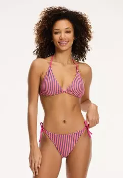 Бикини LIZ TRIANGLE SET STRUCTURE Shiwi, цвет pink resort stripe