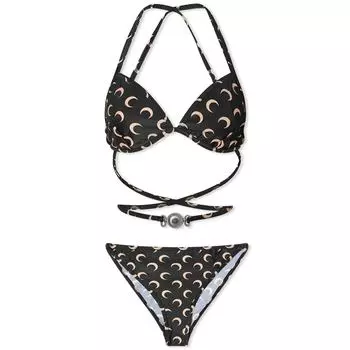Бикини Marine Serre Moon Print Bikini, цвет Inverse Tan