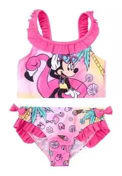 Бикини MINNIE MOUSE MIT RSCHEN ZWEITEILER Disney, розовый