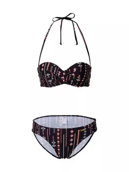 Бикини на косточках BUFFALO Bandeau Bikini, черный