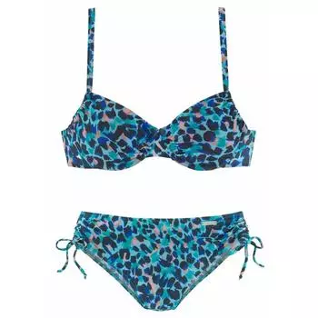 Бикини на косточках для женщин LASCANA, цвет blau