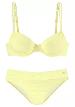 Бикини на косточках VENICE BEACH T-shirt Bikini, желтый