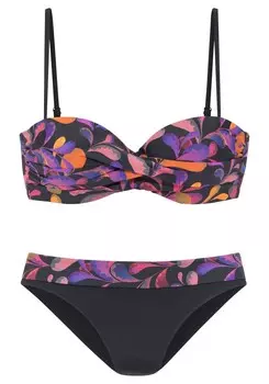 Бикини на косточках VIVANCE Bandeau Bikini, разноцветный