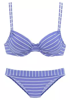Бикини на косточках VIVANCE T-shirt Bikini, светло-синий