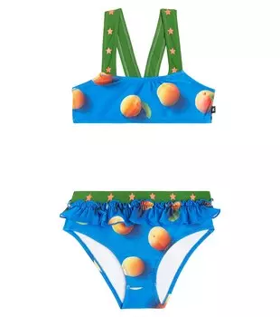 Бикини Naila с оборками и принтом Molo, синий