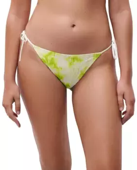 Бикини одного размера с принтом тай-дай из коллекции Chantelle Pulp из сверхэластичной ткани, оранжевый